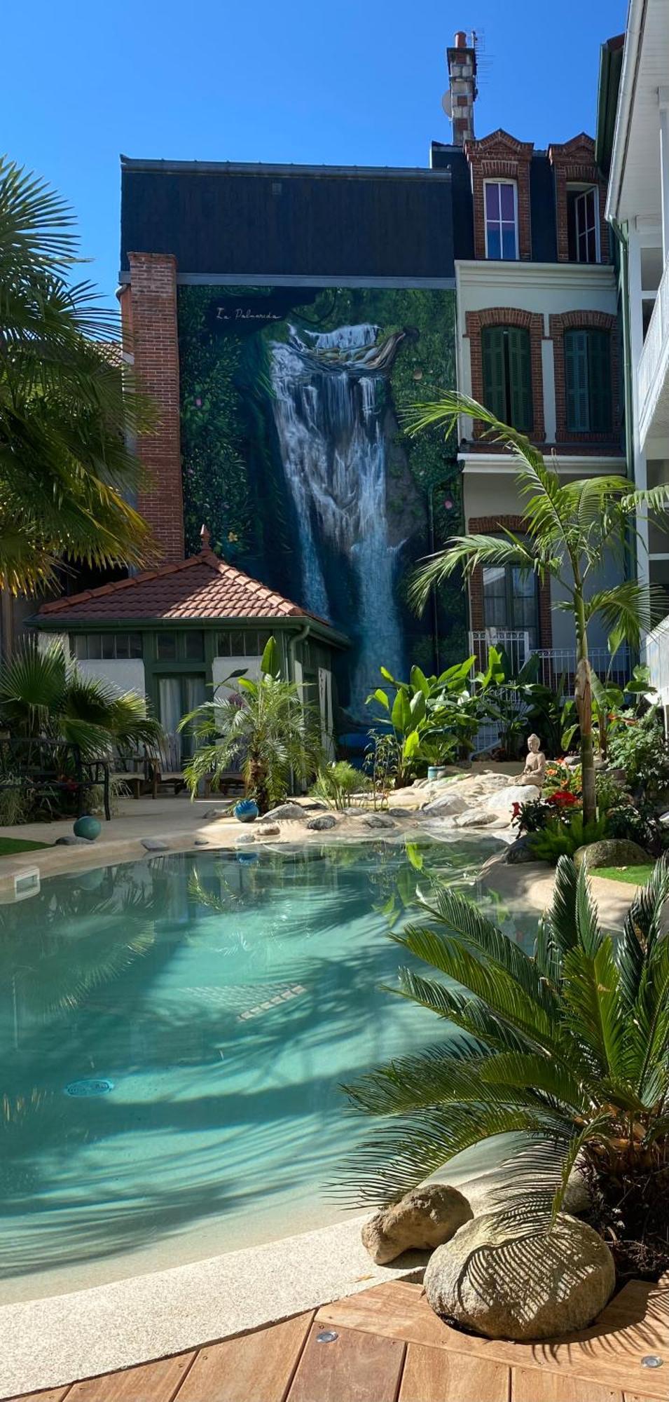 Appt Ambiance Chalet 2Ch Piscine Lagon Lejlighed Tarbes Eksteriør billede
